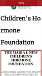 Mobile Screenshot of newchf.org